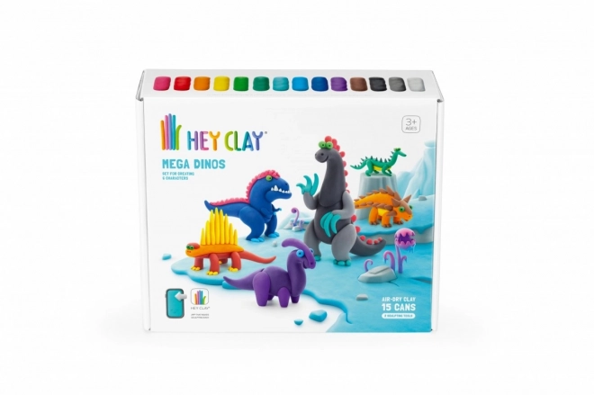 Hey Clay Mega Dinosaurussen set