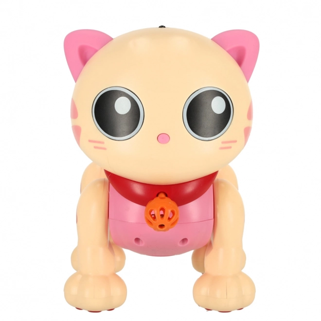 Roze interactieve kitten op afstandsbediening