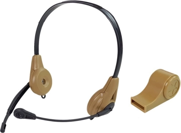 Headset met microfoon voor teamcommunicatie
