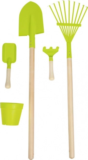 Small Foot Tuinkar met 5 stuks gereedschap