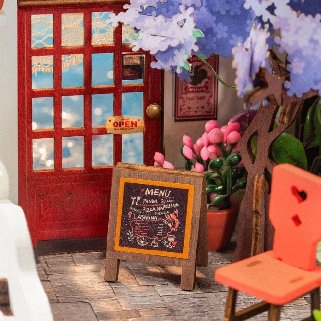 Miniatuurhuisje Zeevakantie Restaurant