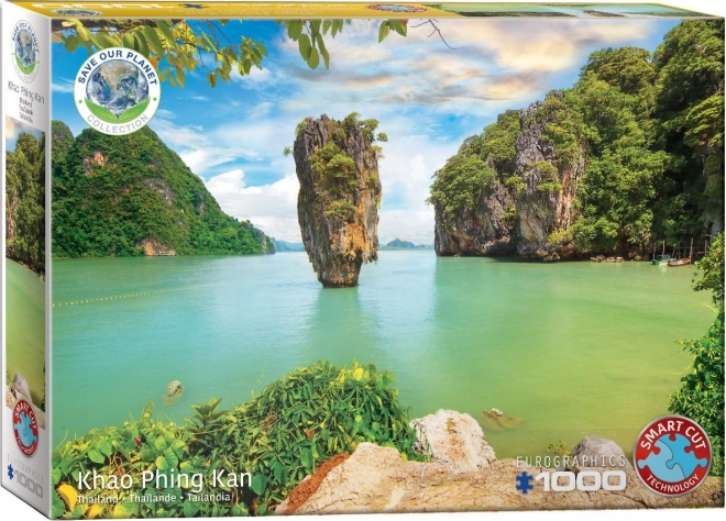 Puzzel Eurographics Save Our Planet: Thailand 1000 stukjes