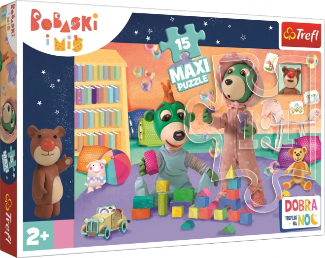 Puzzel Goedenacht, Treflíci Vrolijke wereld van kinderen MAXI