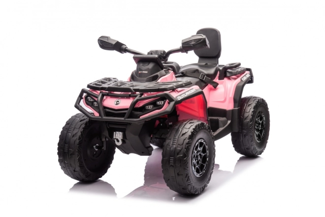 Elektrische kinderquad Outlander roze