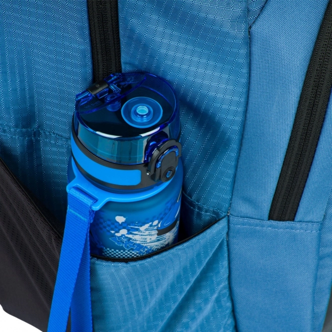 Set BAAGL Coolmate Ocean Blue: Rugzak, Etui en Zak