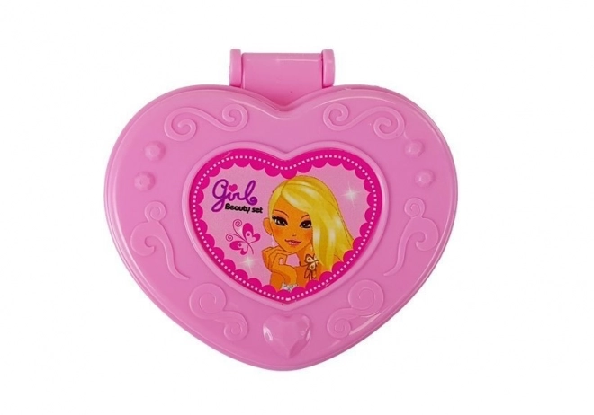 Cosmeticaset met accessoires Haardroger Stijltang roze