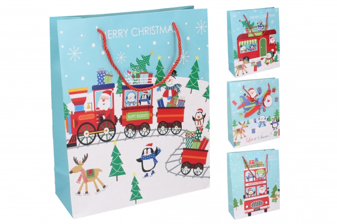 Cadeautas M 26x32x10 cm Kerst