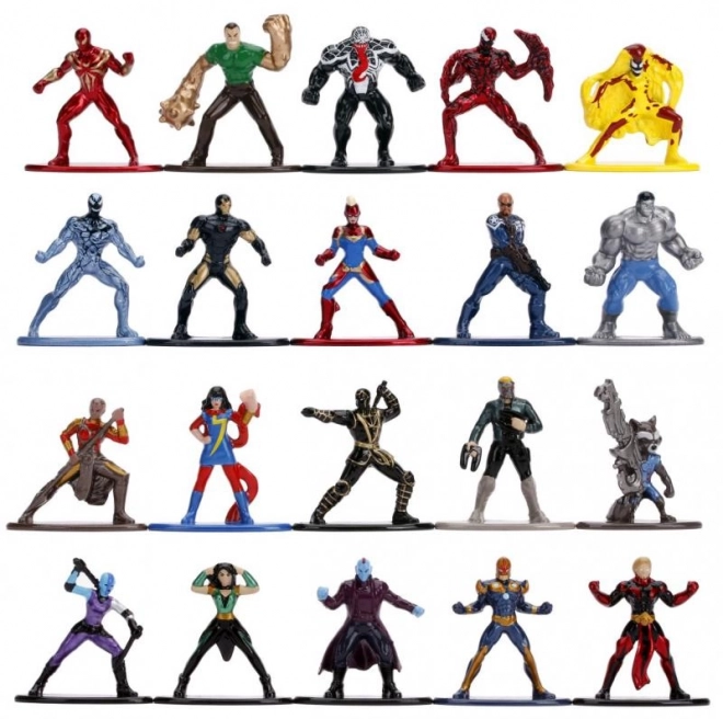 Marvel Metalen verzamelbare nanofiguren 20 stuks