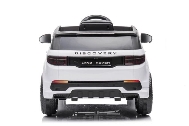 Elektrische auto Range Rover wit