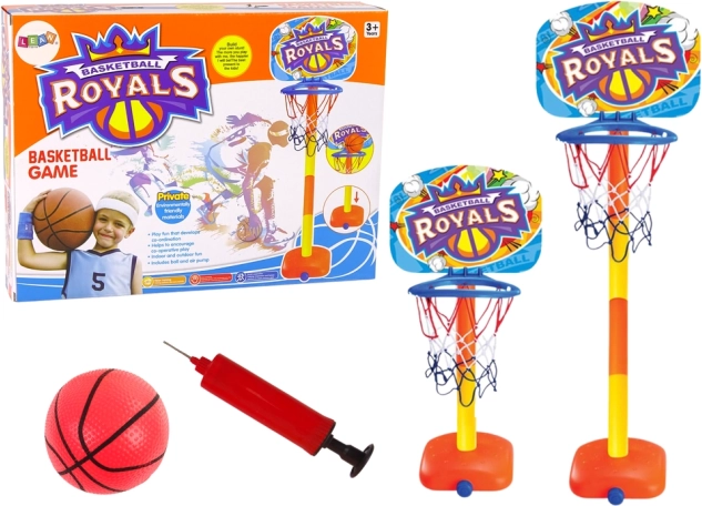 Basketbalset Basketbalbal 120 cm Pomp