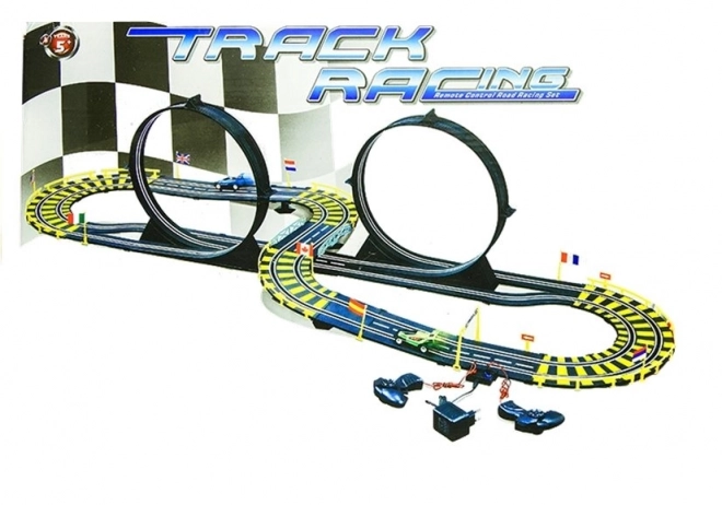 Racebaan voor twee auto's 565 cm