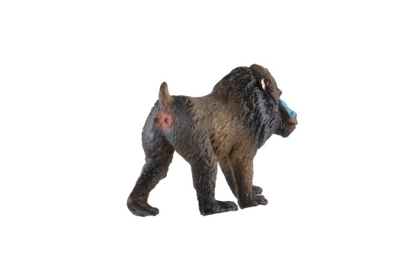 Mandril mannelijke plastic model 7cm in zakje