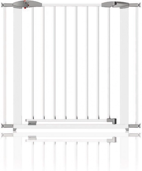 Swing veiligheidshek metaal 72,5-95 cm, wit