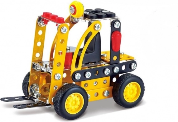 Kleine Monteur Heftruck
