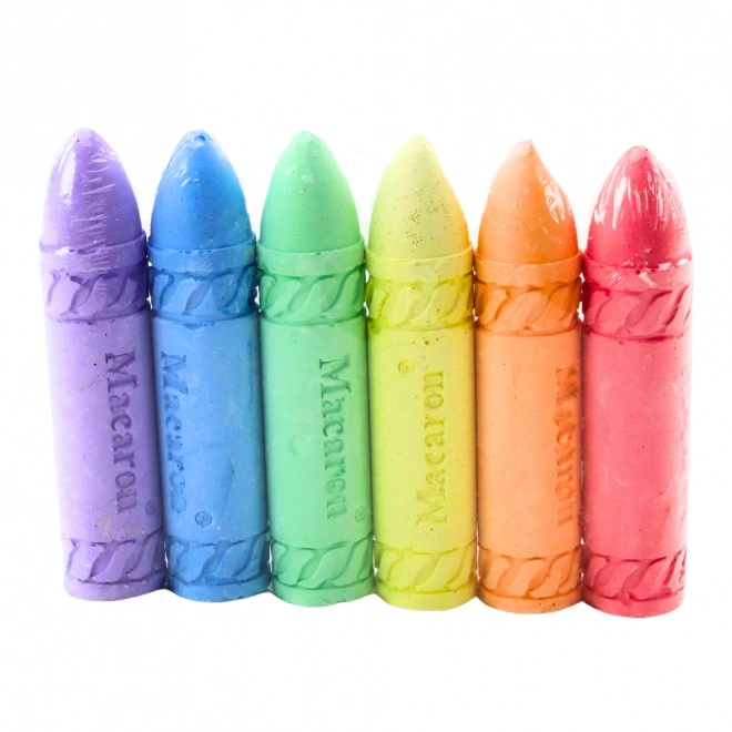 Krijt met Glitter - Set van 6 Stuks