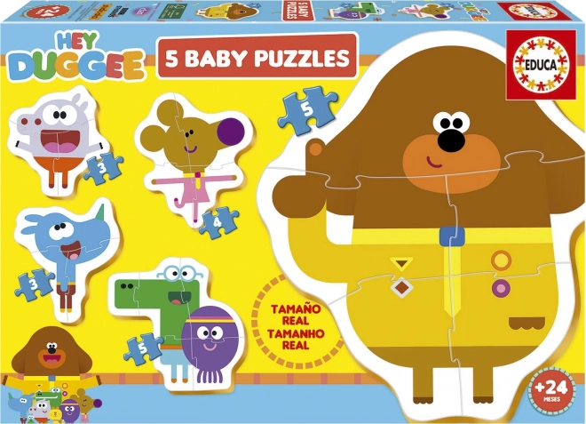 Educa Baby puzzel Hey Duggee 5v1