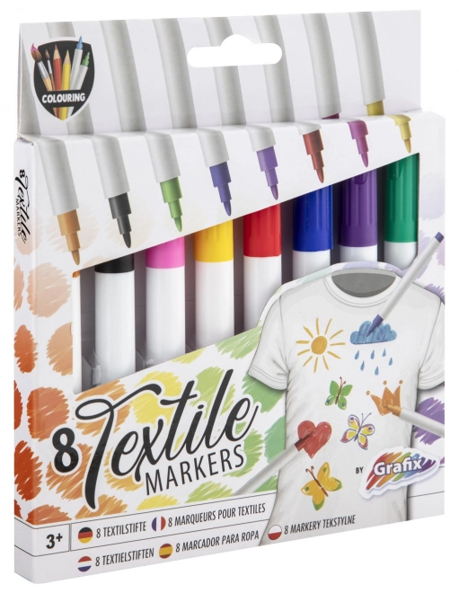 Textielmarkers voor creatieve creaties