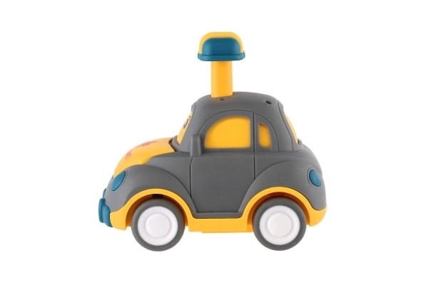 Plastic opwindautootje 9 cm - 4 soorten