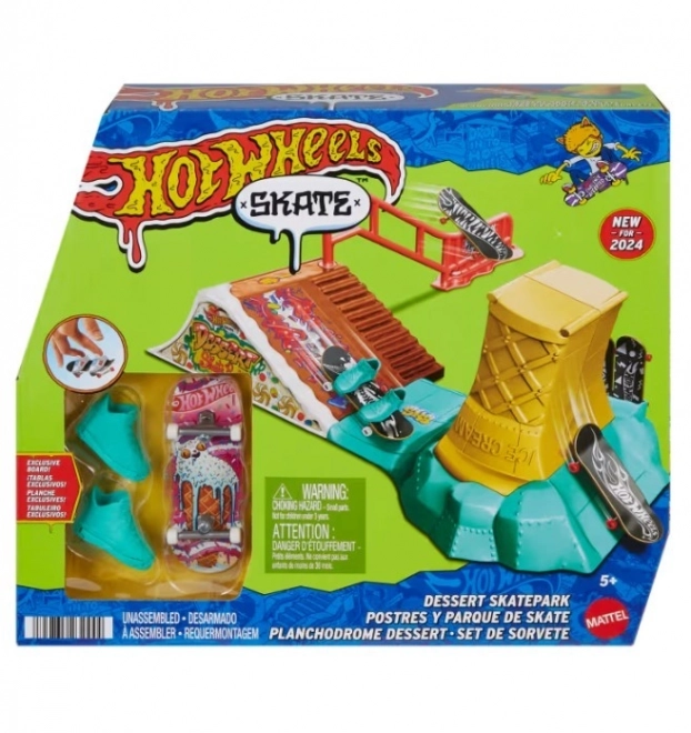 Skatepark Hot Wheels Woestijn
