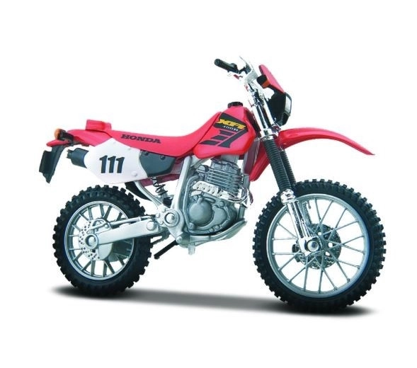 Honda XR400R met standaard 1/18