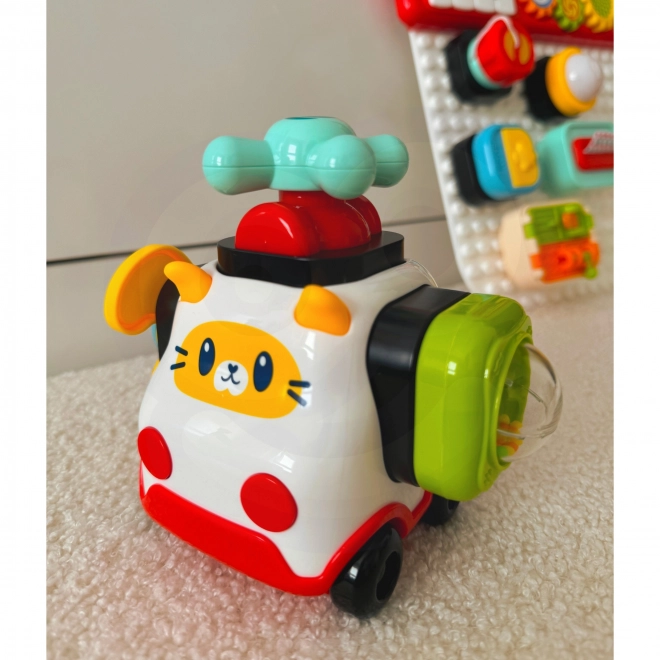 Woopie Montessori bouwset auto katje voor kinderen