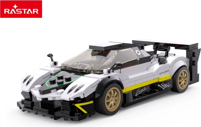 Bouwpakket auto 1:28 PAGANI ZONDA R van Rastar, wit
