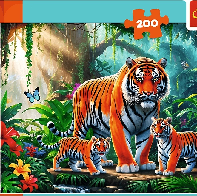 Puzzel Tijgergewoontes 200 stukjes