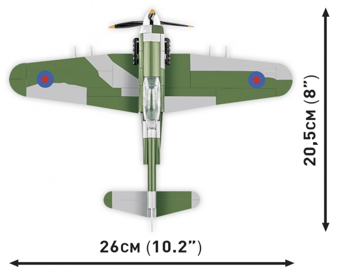 Bouwstenen Hawker Typhoon Mk.1B