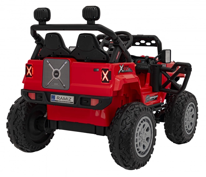 Elektrische kinderauto OFF ROAD Speed rood