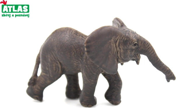 Beeldje Afrikaanse olifantenkalf 9 cm