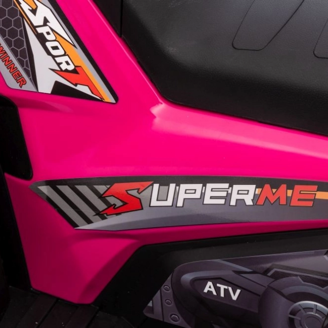 Elektrische kinderquad JC915 – Roze