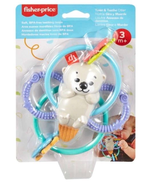 Verfijnde bijtring Otter van Fisher-Price