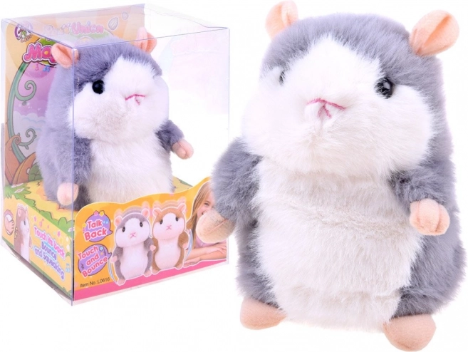 Pratende interactieve pluchen hamster – Hamster