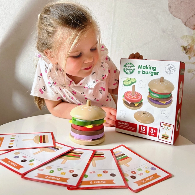 Houten burgerrestaurant WOOPIE GREEN voor kinderen