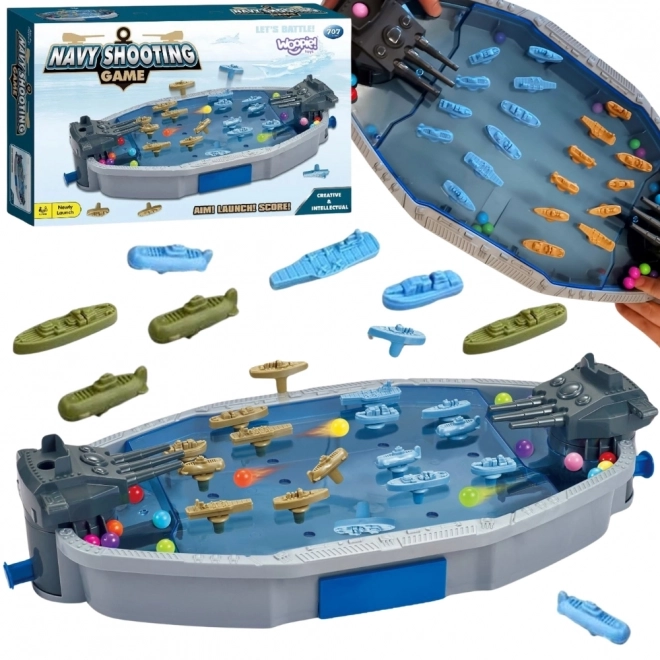 Woopie spel Slag op zee Eigendommen 3D Katapult van ballen