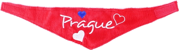 Pluchen sjaaltje Prague voor knuffeldieren