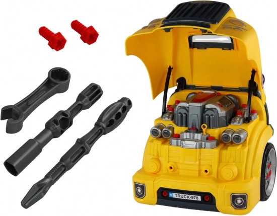 Demontabele motor en wielen