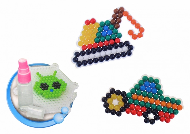 DIY magie kralen set met water 8 kleuren Bouwvoertuigen