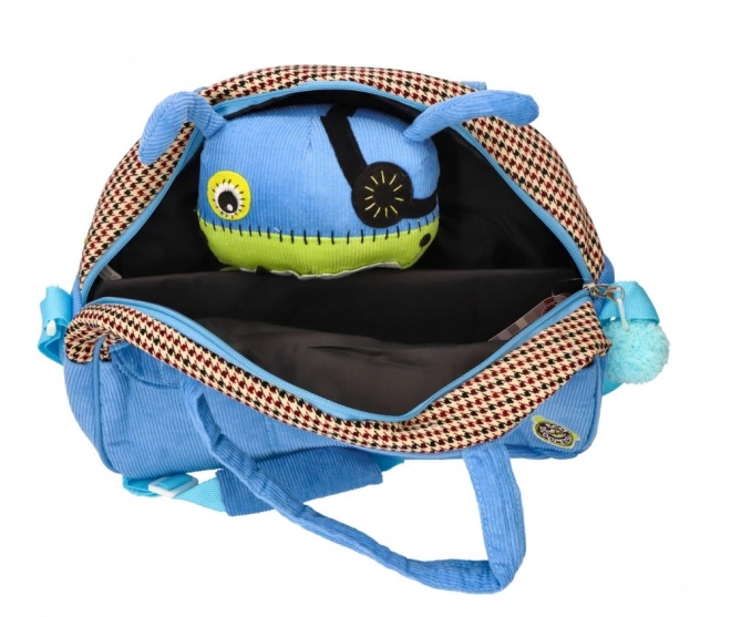 Kinder rugzak met pluchen monster EcoSnoopers