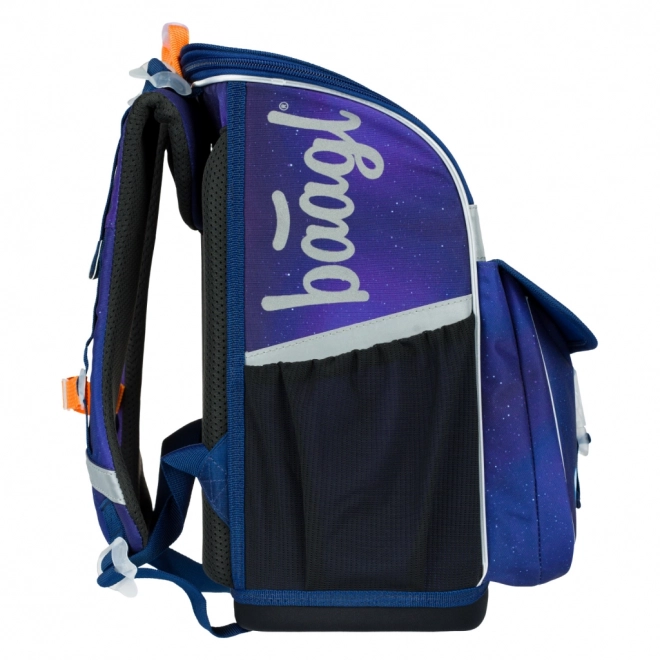 BAAGL SET 3 Zippy Planeten: Boekentas, etui, zak