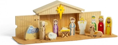 Bigjigs Toys Houten Kerststal