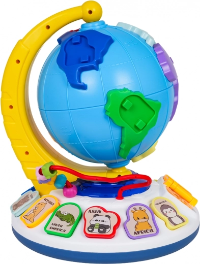 360° draaibare globe en rijke interactie