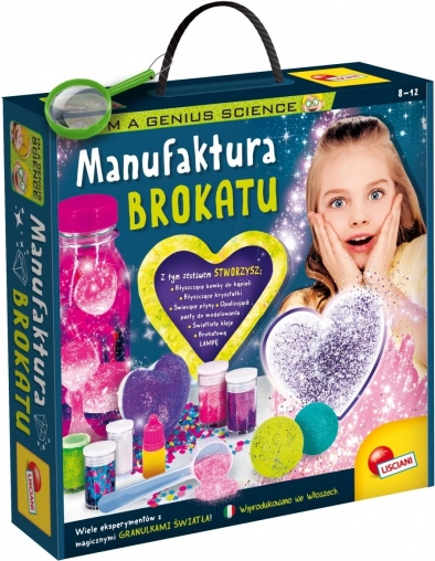 Im A Genius glinsterende fabriek – creatieve wetenschappelijke set voor meisjes