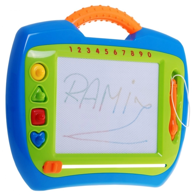 Stylus aan een koord en eenvoudig wissen