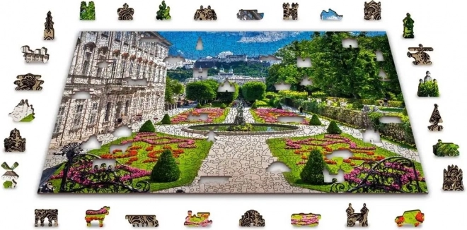 Houten puzzel kasteel Mirabell