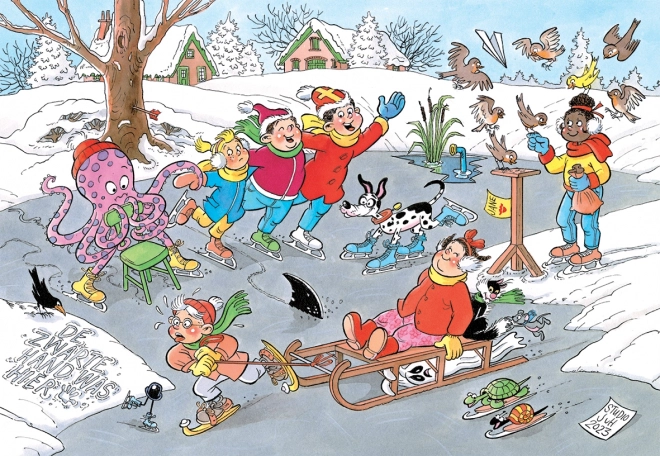 JUMBO Puzzel JvH Junior 17: Schaatsen 240 stukjes