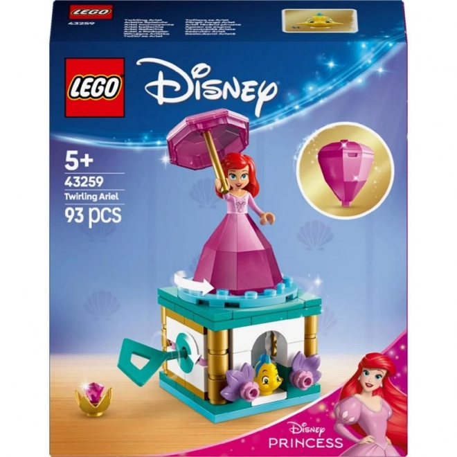 Draaiende Ariel LEGO Disney Prinses