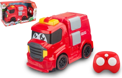 kiddy go! brandweerauto op afstandsbediening met infraroodcontroller