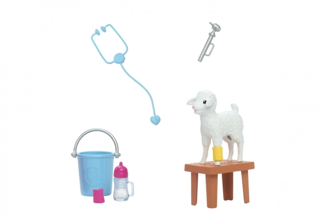 Barbie carrière - dierenarts op de boerderij