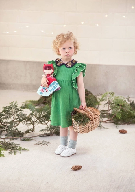 Lilliputiens - tweezijdige sprookjespop - Roodkapje